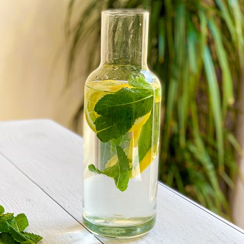 Photo citronnade menthe